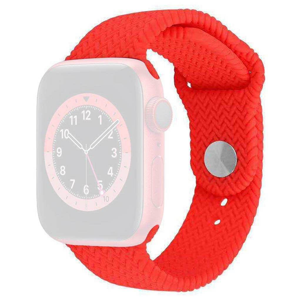 For Apple Watch 10 46mm/Ultra 2/Ultra 49mm/9 8 7 45mm/SE (2023) SE (2022) SE 6 5 4 44mm/3 2 1 42mm Watch Band Silicone Strap