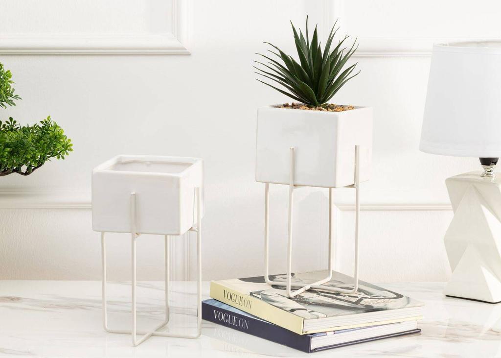 Doniczka Mizu White 23 Cm