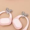 Earrings For Ear Clip Earphone Butterfly Beaded Shining Decorations Beautiful Earphone Accessories