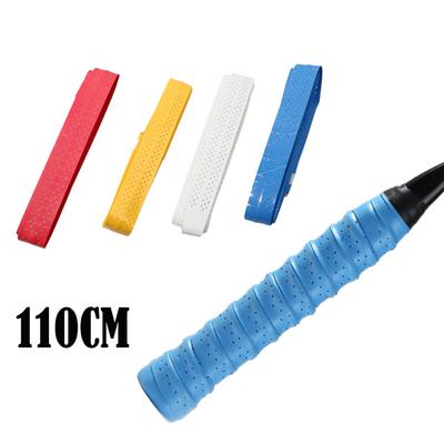 Thicken Badminton Sweatband Punching Anti-slip Breathable Keel Hand Glue Sticky Tennis Racket Fish Gel Rubber