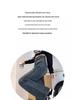 Petite High-Waisted Vintage Wide-Leg Jeans – Autumn Style, Slimming Straight-Leg, Floor-Length Trousers for Women