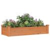 VidaXL Lit surélevé de jardin doublure 120x45x25 cm bois massif sapin 364287