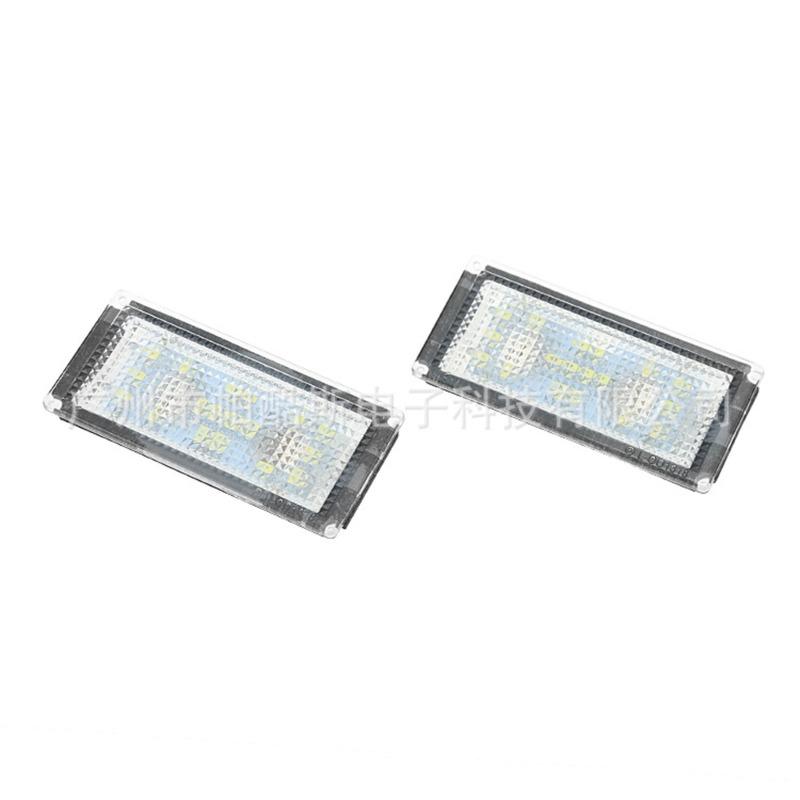 LED License Plate Light Compatible with BMW 7 Series E66 4D High Quality Car Accessories tallation Kit Easy DIY Fit
