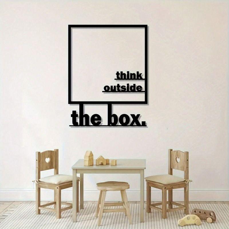 Fashion Metal Wall Decor for Entryway Office Bedroom