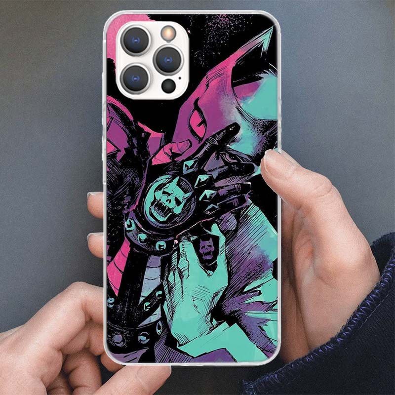 Anime JoJo Killer Queen Phone Case For Apple iPhone 16 15 14 13 12 11 Pro Max Mini XS XR X 7 Plus 8 + SE Soft Silicone Print She