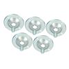5PCS Industrial Lamp Shade Iron Warehouse Factory Mining Light Lampshade Internal Thread G1 2