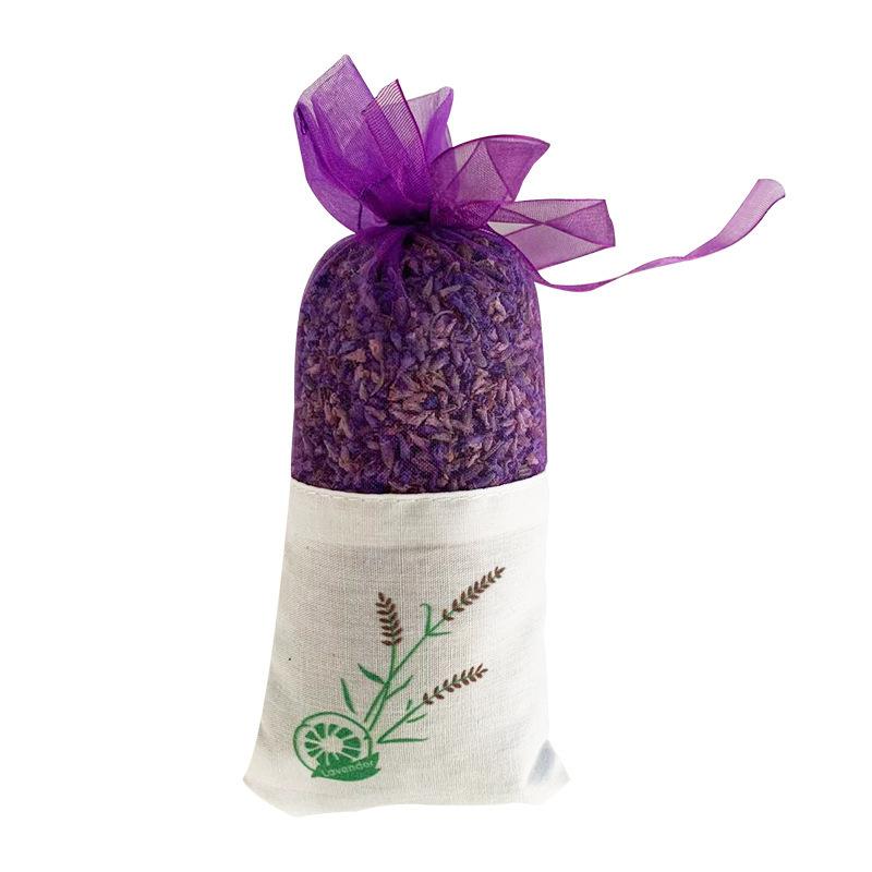 Lavender dried flower bag, plant essential oil sachet, wardrobe deodorant bag, air purification