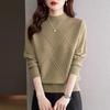 Women's Winter Knit Pullover Cardigan Knit Long Sleeve Pullover