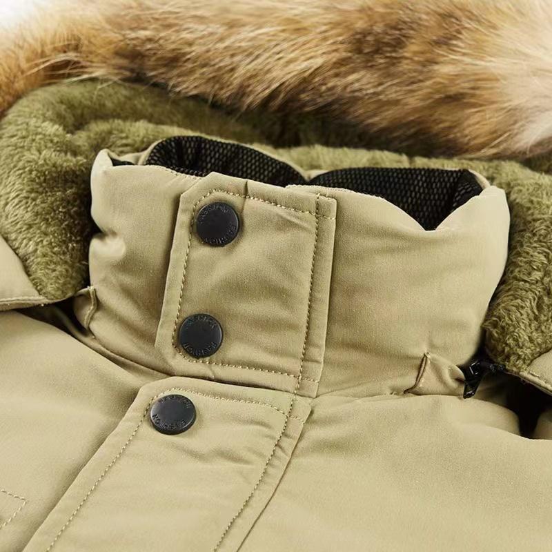 8XL Große Größe Herbst und Winter Baumwolljacke für Herren, Einfarbig, Modisch, Kältebeständig, Warm, Kapuzenjacke, Winter Baumwolljacke für Herren