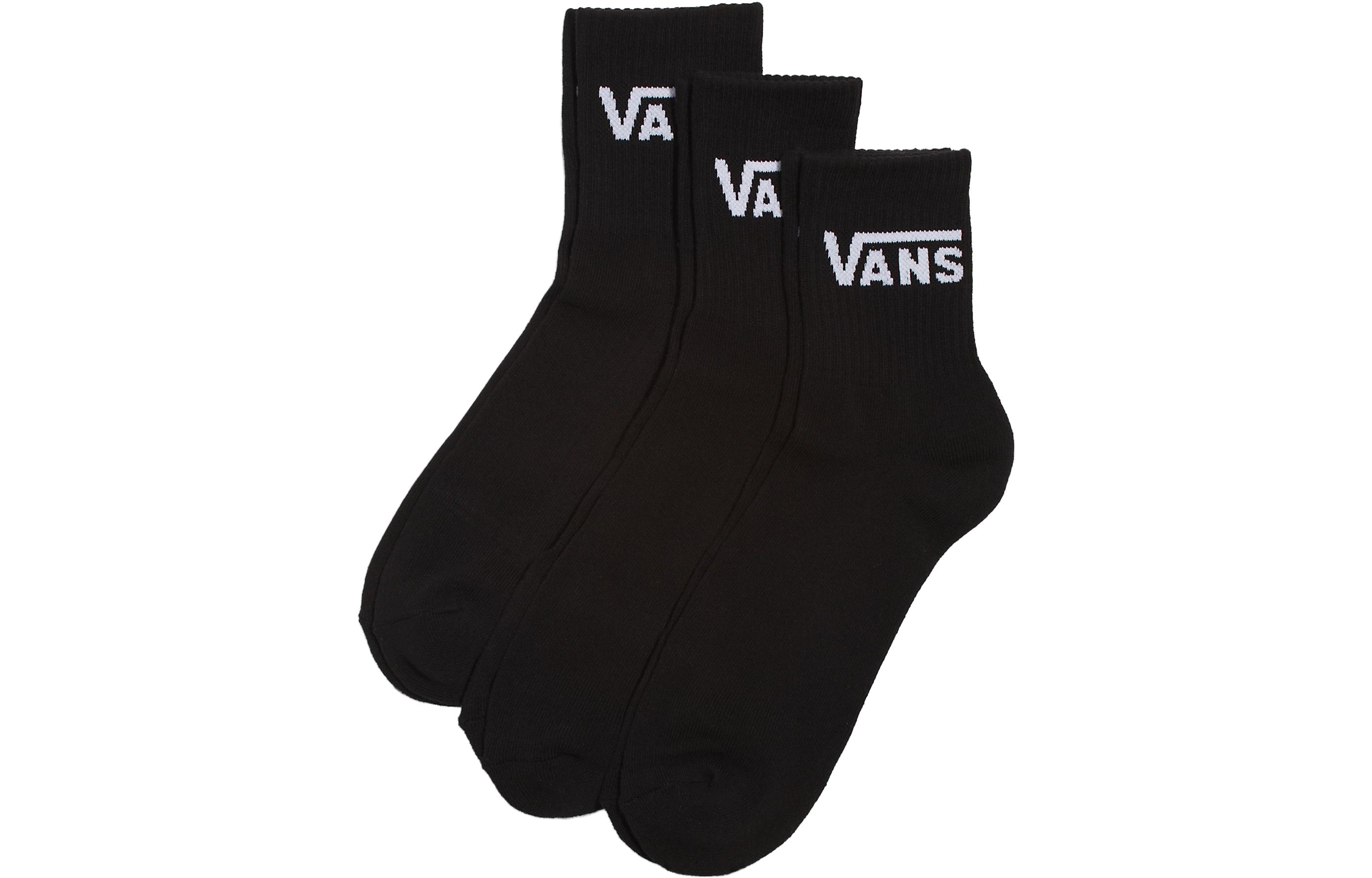 Vans Unisex Crew Socks VN000BHXBLK 9.5-13