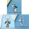 Cute Cats Pet Charm Keychain Chic Cats Figure Bag Hanging Decoration Charm Multipurpose Key Chain Adornment