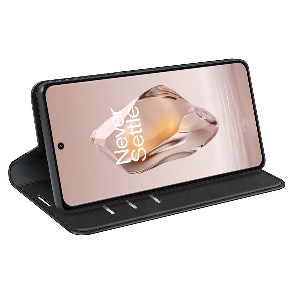 Priekš OnePlus 12R 5G/Ace 3 5G maciņš PU ādas maks telefona vāciņš pašuzsūcošs