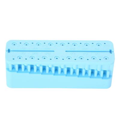 Dental Endo Blok Vijlen Meetinstrumenten Endodontische Liniaal Testbord (Hemelsblauw)