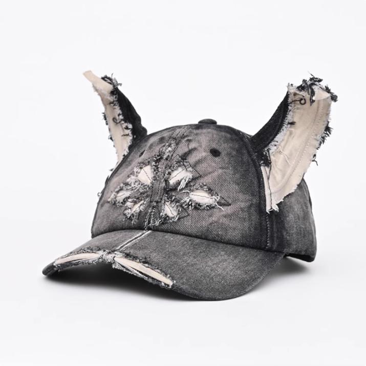 YIRAN Dayang hat Korte Klep Baseballpet Borduurdecoratie Vintage Klassieke Stijl Effen Kleur Unisex Lichtgewicht Zon Hoed Voor Mode Buiten Adjustable