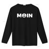 Stilvolles Herren Moin Ankerprint T-Shirt von Moonworks Perfekt für nautische Liebhaber vintage gewaschen Vielseitige Designerkleidung