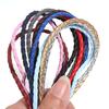 10 Meter 3mm Geflochtene Lederkordel Seil 4 Stränge Weiche PU-Lederkordel Für DIY Schmuckherstellung Halsketten Weben Armband Anhänger Dekoration