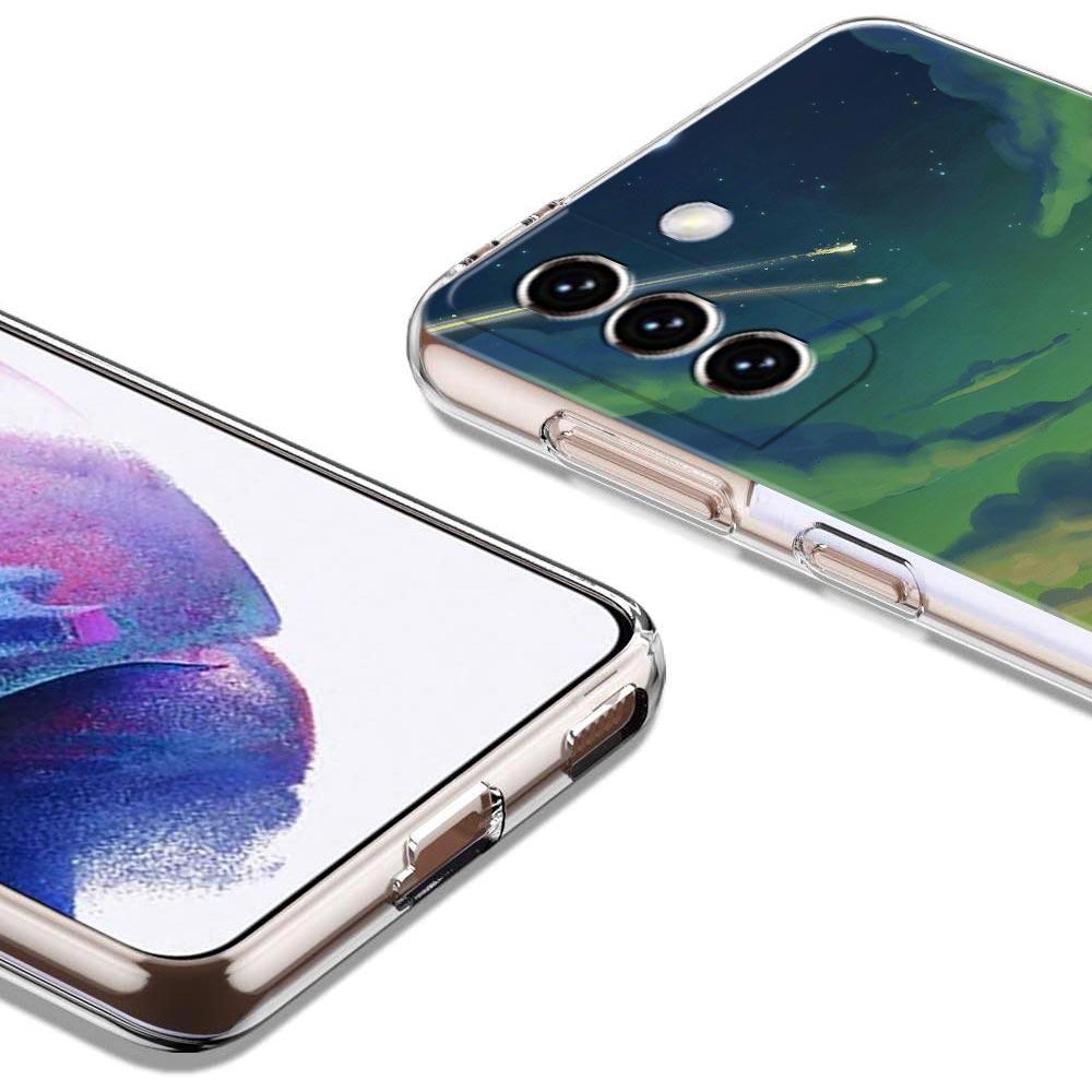 Genshin Impact Game landscape Phone Case For Samsung Galaxy S23 Ultra S22 5G S20 S21 FE 5G S10E S9 S8 S10 Plus Soft Clear Cover