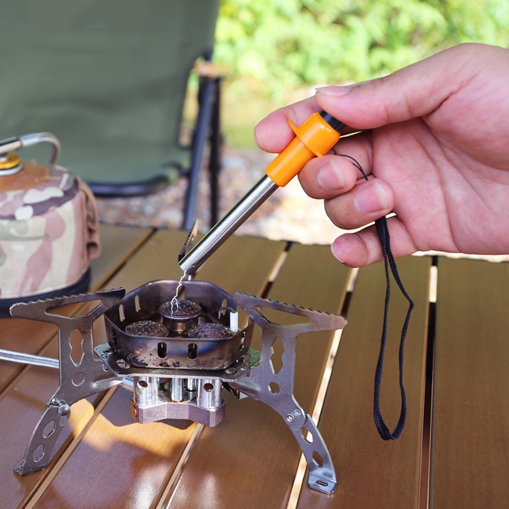 Professional Gas Stove Igniters Compacts Quickly Igniters Extended Lighter for Backpacking Trip