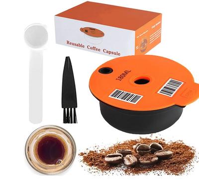 Reusable Capsule 180ml Reusable For Bosh Tassimo Coffee Machine+ SPOON + BRUSH 3 Pcs . from Poland