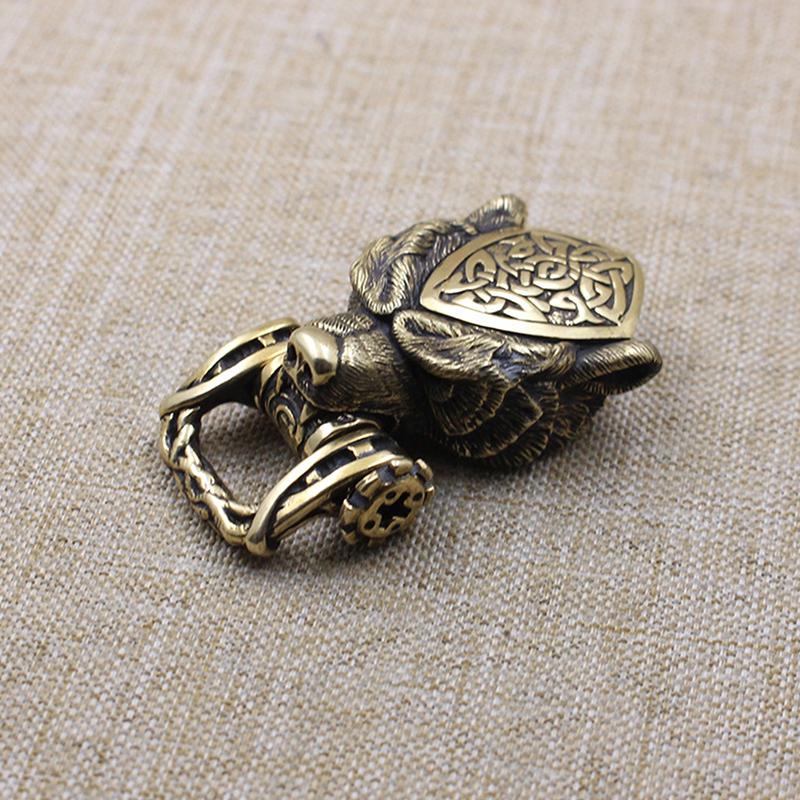

DIY Accessories For Personality Couple Bracelet Weaving Paracord Multifunction Buckle Brass Outdoor Small Tool