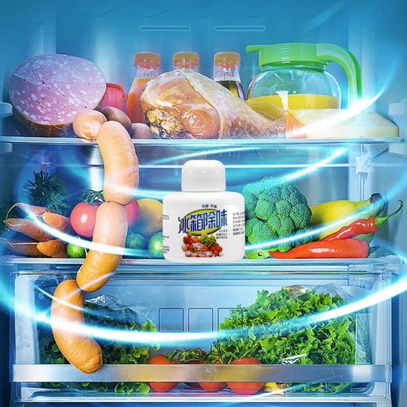 Deodorizér do lednice Aktivní uhlí Osvěžovač lednice Pohlcovač pachu Domácí osvěžovač vzduchu do lednice Odstraňovač pachu 200g