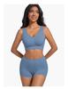 Plus Size Women's Wire-Free Sports Vest with Anti-Shock and Side Bust Control