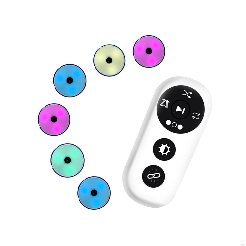 6Pcs Reaction Training Lights Speed Equipment Running Lamps for Fencing Soccer