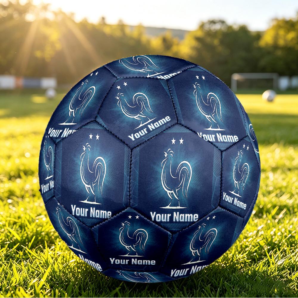 Personalized Size 5 Football France National Football Team Pattern Outdoor Game Sports Ball Gift