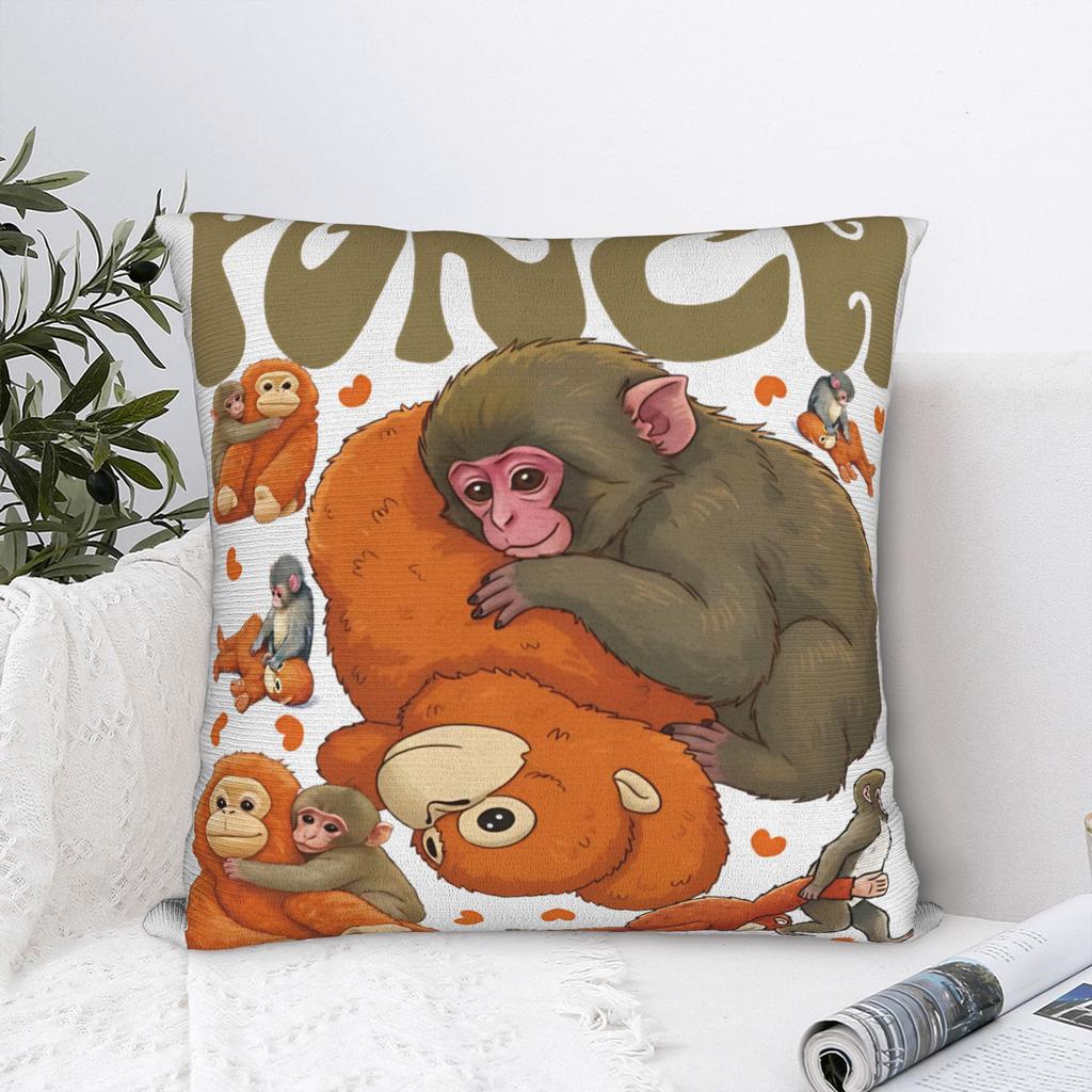 Punch Monkey () Pillow Case Fashion Pillow Cover Custom Pillowcases For Couch Sofa Bedroom
