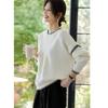 Mokana Women's Color-Block Round Neck Knit Sweater