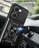 Slide Lens Armor Funda for Vivo Y03 Y18E 4G Y28S 5G Global Case Magnetic Rotate Ring Stand Cover for Vivo Y18 Russia India Case