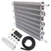 Aluminum Radiator Hose Assembly Transmission Oil Cooler Kit