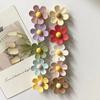 10 Colorful Five-petal Flower Resin Refrigerator Sticker Home Decor Magnet Gift Gift