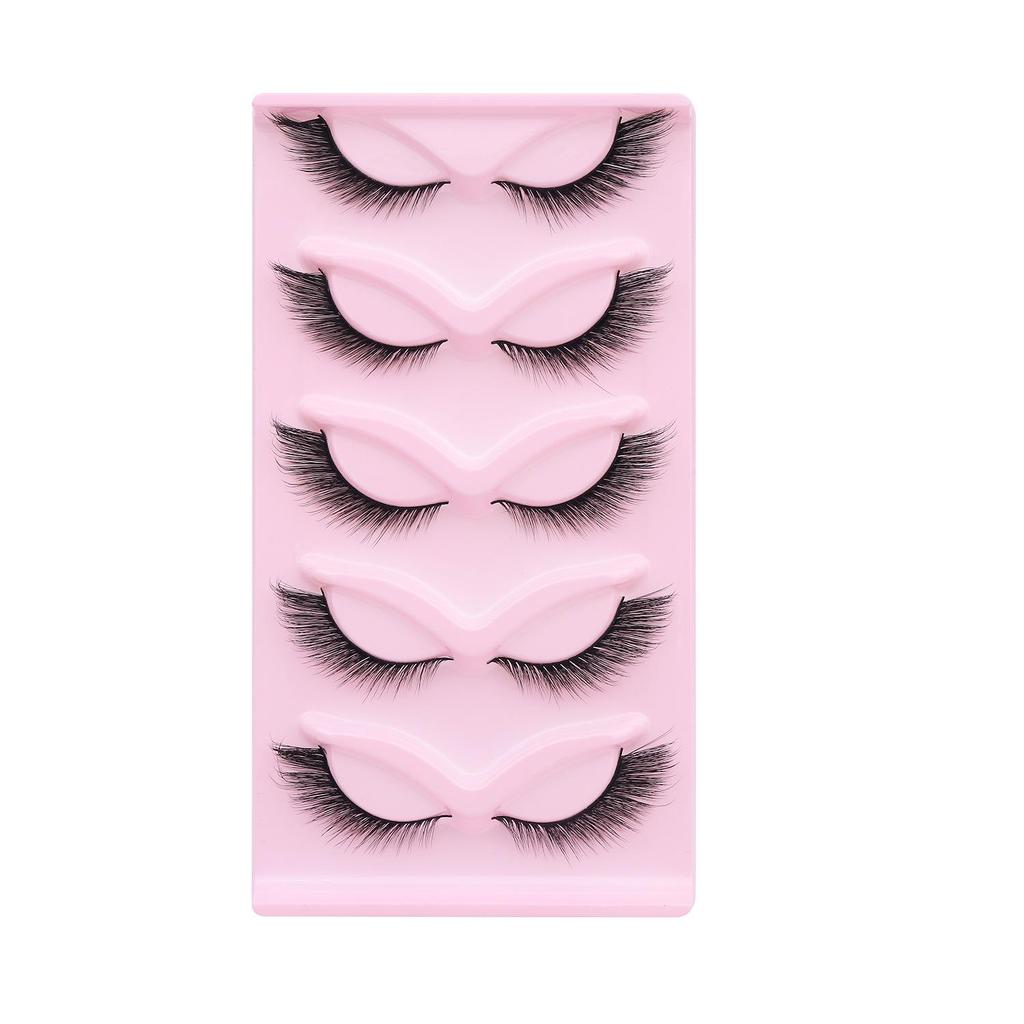 New 3D Cat Eye False Eyelashes - Super Natural Look