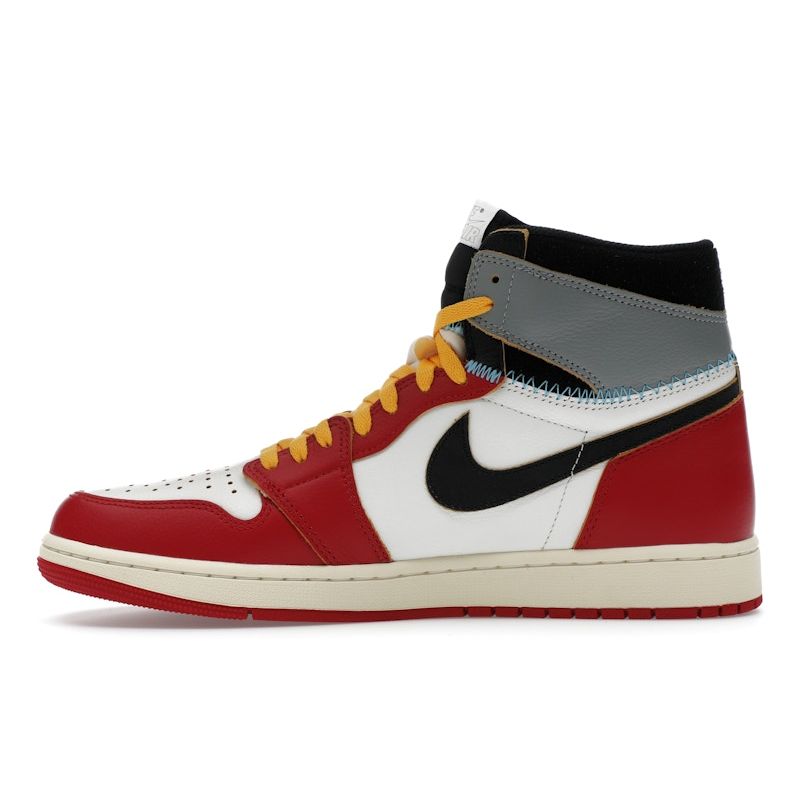 Union LA X Air Jordan 1 Retro High OG SP Chicago Shadow Unisex Sneakers Red Varsity-Red Black HV8563-600