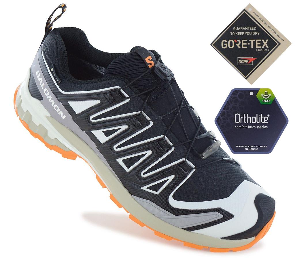 SALOMON XA PRO 3D V9 GTX - GORE-TEX - Scarpe da trekking da uomo Scarpe da trail running 478819 ORIGINALE