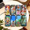 Yokai W-Watch  Phone Case Black Silicone Soft For Samsung Galaxy A73,A72,A71,A70,A53,A52,A51