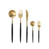 Andoo Cutlery Stylish Fork 20 Colors Available Cake Stainless Dessert Chopsticks Dishwasher Kitchen Wedding Housewarming Gift Set, Knife, Spoon, Set,