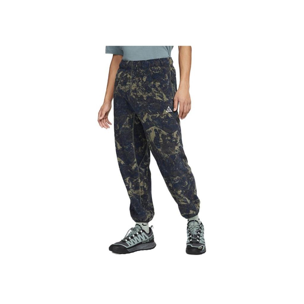 Nike Therma-FIT Wolf Tree Glacier Print Joggers Men Bottoms Lightning-Blue DN1300-437