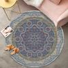Round Rug Bohe Ethnic Pattern Circle Carpet for Living Room Floor Mat Chair Coffee Table Bedside Decor So Beautiful and Classic