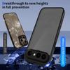 KEYSION Matte Translucent Black Phone Case for VIVO X300 FE Soft Silicone+PC Anti-slip Shockproof Back Cover for VIVO X300 FE 5G