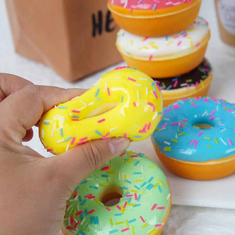 Simulation Donut Fake Cake Bread Model Dessert Baking Shop Display Props Ornament Baby Shower Wedding Party Dessert Decor