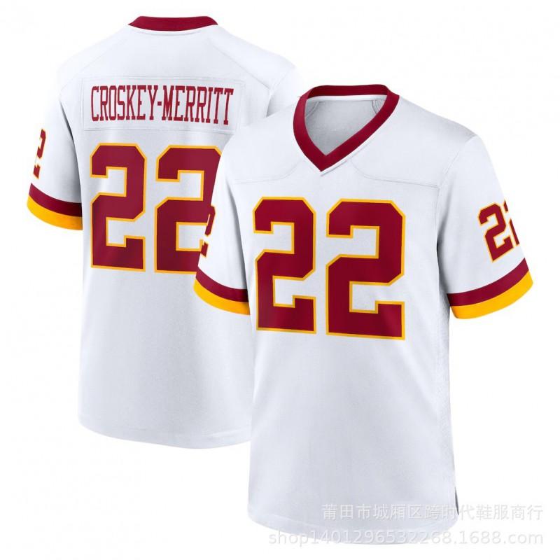 Washington Commanders NFL Football Jersey Terry McLaurin 17 Authentic Style Fan Apparel Men