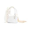 DIOR [Customized Cosmetic Bag] Nipple Jinghe Polka Dot Ribbon Decoration French Romance Gentle and Sweet Feeling Polyester Fiber Storage Bag Portable
