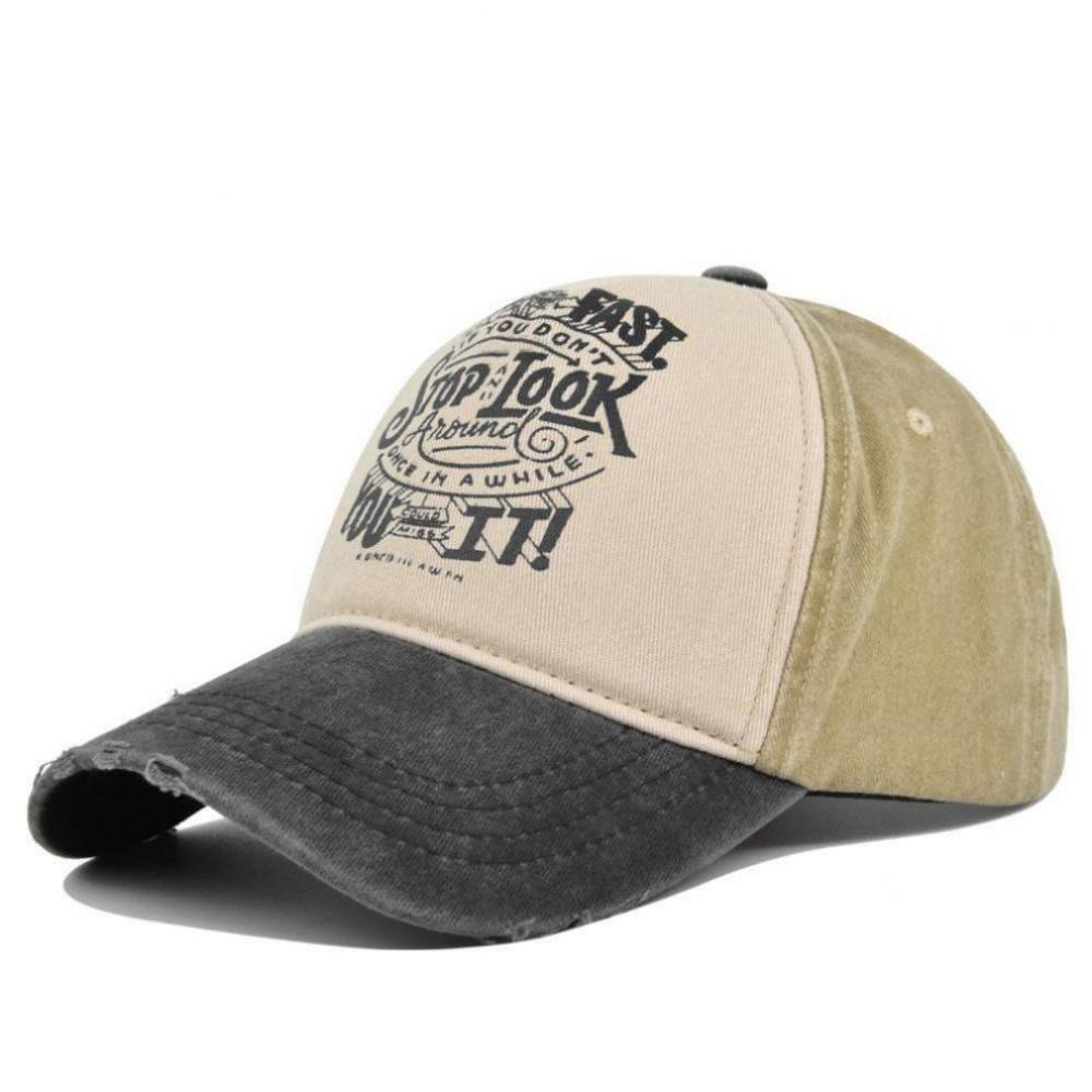 Unisex Baseball Cap Classic Embroidered Pattern Patchwork Cap Men and Women Breathable Streetwear Summer Trucker Hat Outdoor