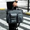 Oxford Crossbody Bag Multifunctional Shoulder Bag for Business Travel Casual Use Stylish Laptop Briefcase with Adjustable Strap