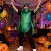 Grønn Bille Kostyme Bille Jumpsuits Cap Insekt Halloween Kostymer for Cosplay Utkledning Fest