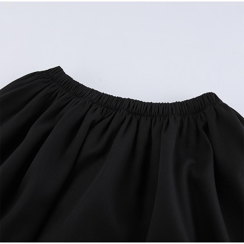 All-match Suit Blouse Skirt Suit Ladies Fashion Black Short Skirt Suit Slim Daily Commuter Clothes