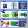 Pittura Diamante 5D Fai da Te Fiore di Tulipano Diamante Rotondo Completo Mosaico Ricamo Kit Punto Croce Decorazione Casa Arte Hobby Regali