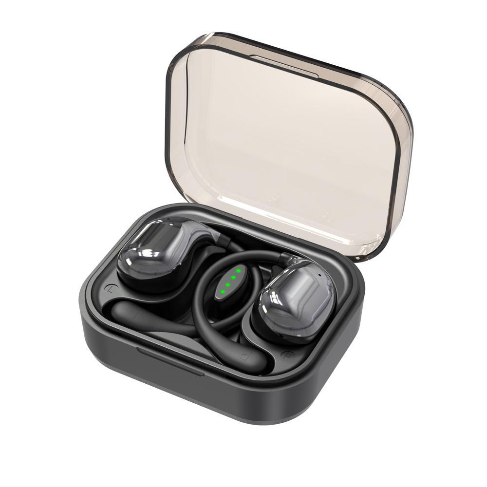 

Беспроводные наушники Bluetooth 5.4 с заушным креплением HiFi стерео водонепроницаемые гарнитуры с шумоподавлением Touch Earbuds